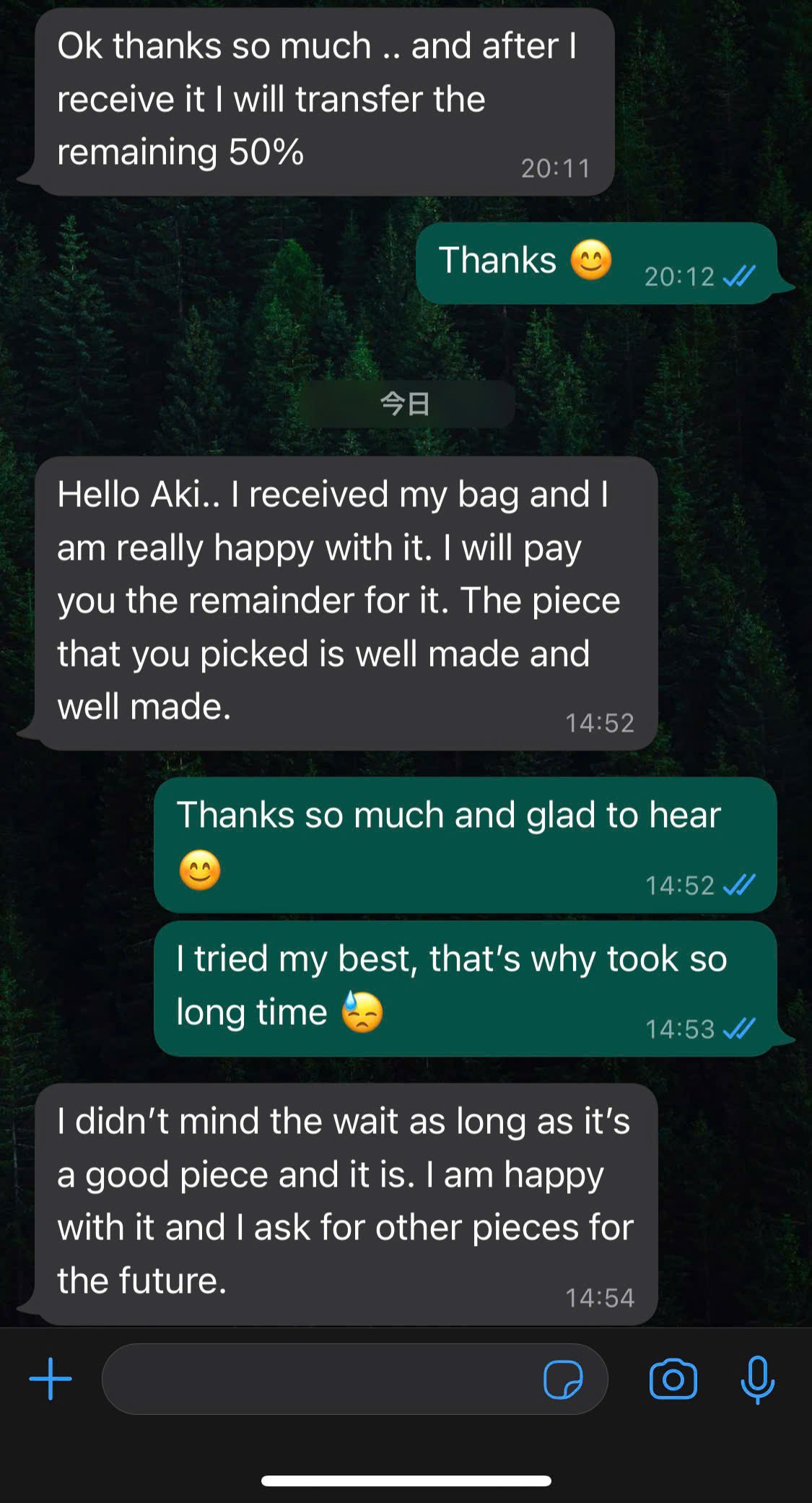 Review from Happy Customer